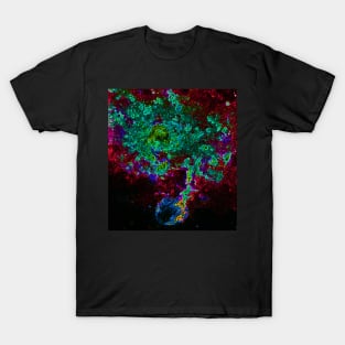 Black Panther Art - Glowing Edges 58 T-Shirt